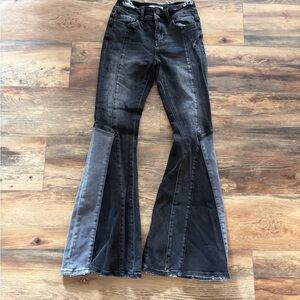 Chic Black Flare Jeans